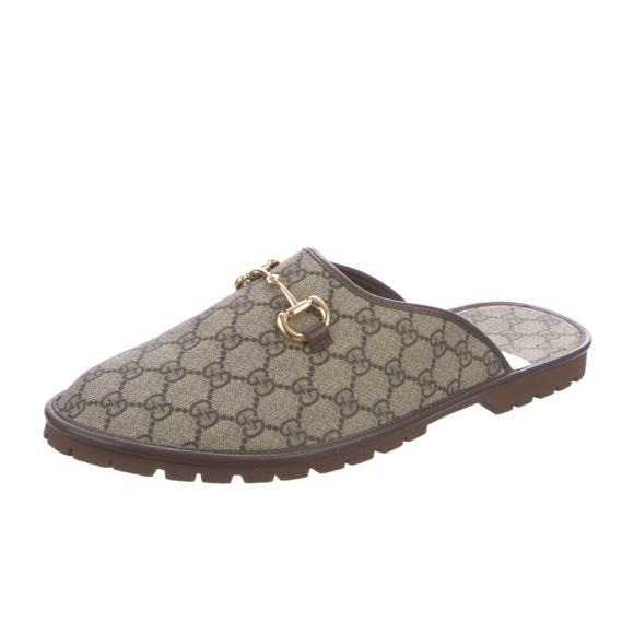 Gucci GG Printed Flats - Picture 1 of 5